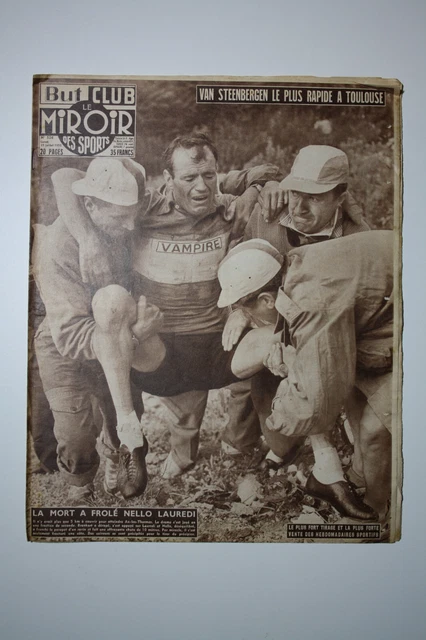 Revue But Club Le Miroir Des Sports N°365 Du 11 Août 1952 - Cyclisme Vintage