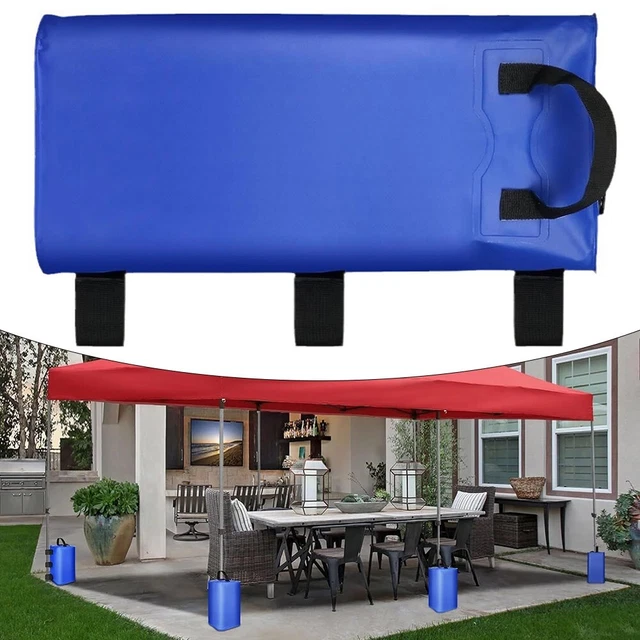 Sac Lest 7kg Pour Parasol Drapeau Extérieur YUMILI Sac Rond De Poids Pour Eau Sac De Poids D'eau De Base De Drapeau De Plume De Parapluie Extérieur Rond Pliable Portatif De PVC