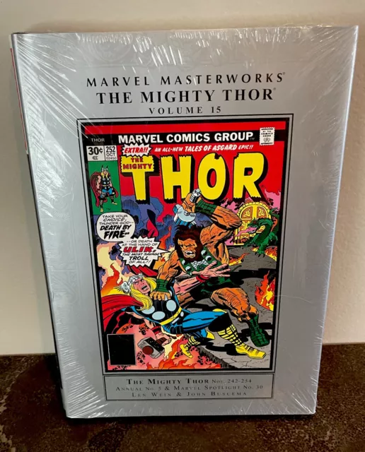 Marvel Masterworks The Mighty Thor Vol 15 NEW SEALED OOP