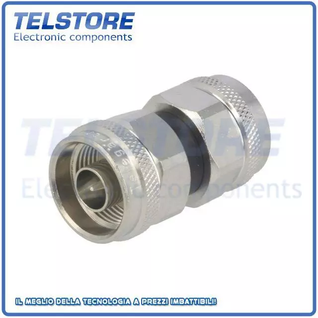 1pcs  Connettore N spina,su entrambi il lati dritto 50 ohm teflon J01024J1094 .