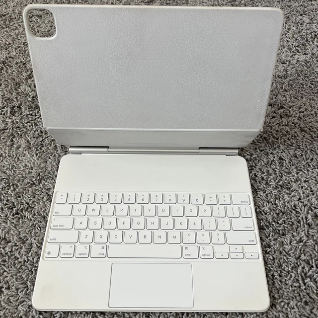 【美品】Apple iPad Magic Keyboard A2480 ホワイト Magic Keyboard for iPad Air 11-inch (M2) - Japanese - White