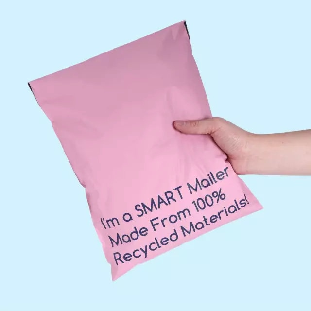 10x13 OR 12x15.5 PINK ECO-FRIENDLY BEST QUALITY POLY MAILER FREE SHIPPING