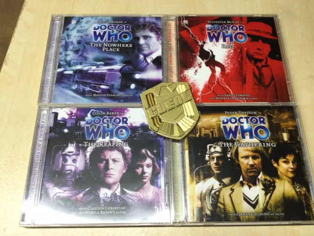 DR/DOCTOR WHO - BIG FINISH MONTHLY RANGE 84 - 87 Used