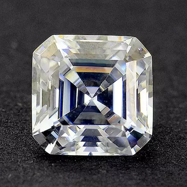 Diamant blanc naturel A1 certifié 1,00 ct D couleur Asscher taille...
