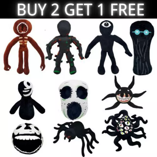 Roblox Game Doors Plush Doll Stuffed Figure Screech Glitch Monster Doll Toy Gift