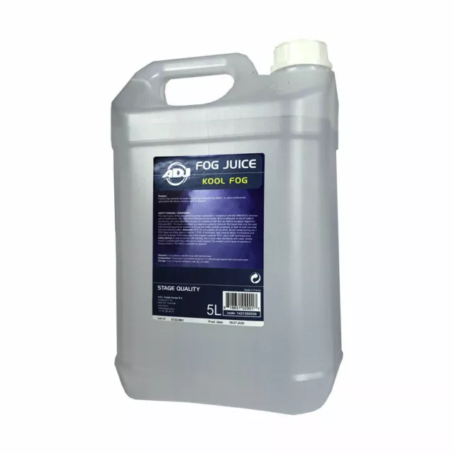 ADJ Kool Fog 5 L Fluid für Bodennebelmaschinen Nebelmaschine Geruchlos Nebel