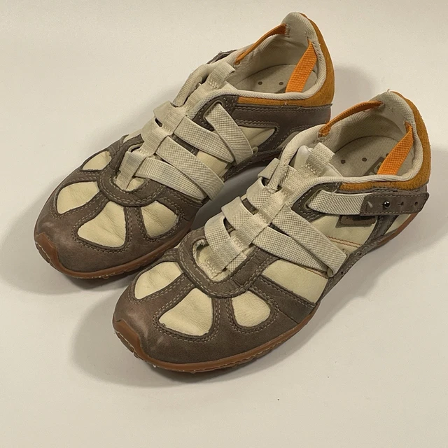 VINTAGE DIESEL WOMENS Leather Sneakers Moslette Y2K Slip On Athletic US Sz 6.5 55.00 PicClick