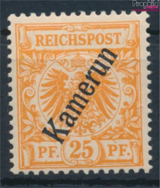 Briefmarken Kamerun (Dt. Kolonie) 1897 Mi 5a mit Falz (10256399