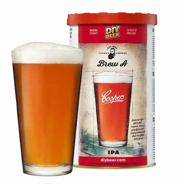 Malto Preparato Per Kit Birra Coopers Indian Pale Ale Ipa 1,7Kg23 Lt Luppolata