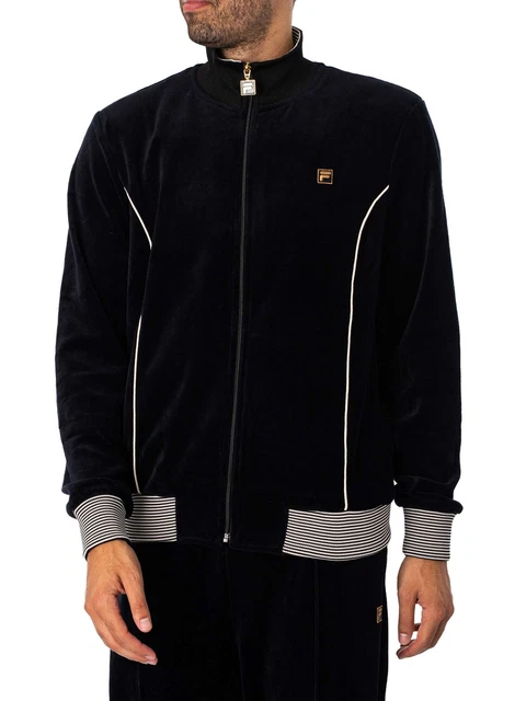 SURVETEMENT HOMME FILA Peau de peche bleu blanc rouge taille S EUR 70 00 PicClick FR