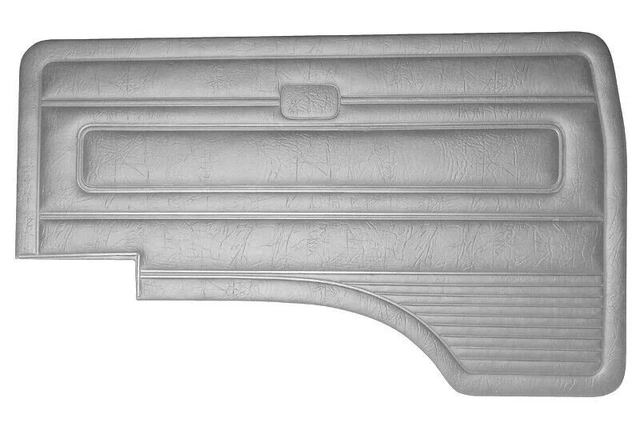 Pour VW T3 T25 Bus 1980-1989 Avant Porte Panneaux L+R Noir Avec Chrome Bords