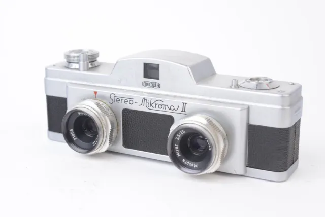 Camera Stereo - Mikroma II For Meopta. Lens Mirar F/3.5 - 0 31/32in