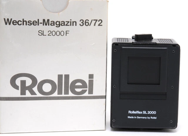 Rollei Magazine 36/72 for SL 2000 F boxed 207011