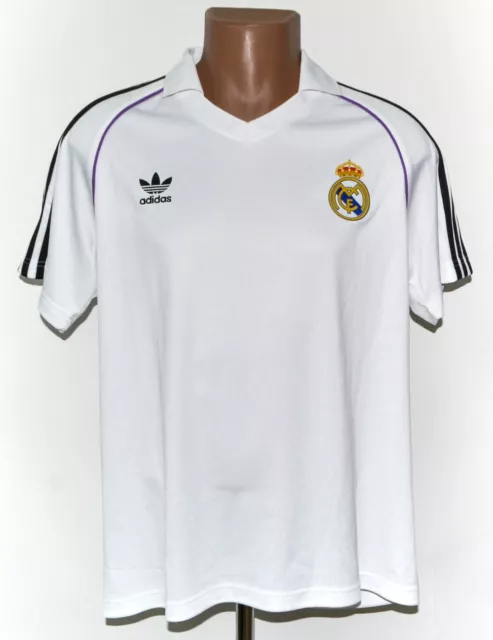 Real Madrid 2000'S Football Shirt Jersey Adidas Originals Size L