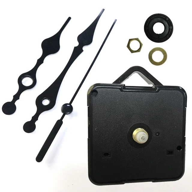 Accessoire Bricolage Horloge Mécanisme D'horloge Silencieux DIY Avec Aiguilles Lumineuses - Kit De Réparation Ou Création Horloge Murale Aiguilles Horloge Lumineuses Kit