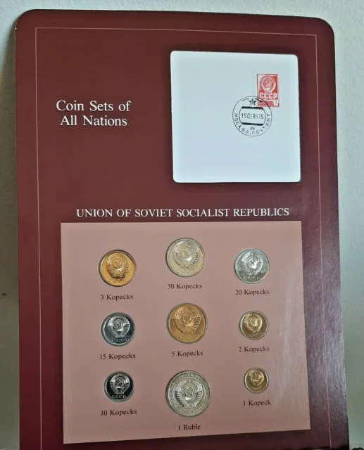 franklin mint coin sets of all nations Russia USSR all 1976