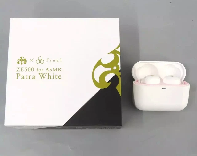 FINAL ZE500 FOR ASMR PATRA WHITE Wireless Earbuds Compact Sleep