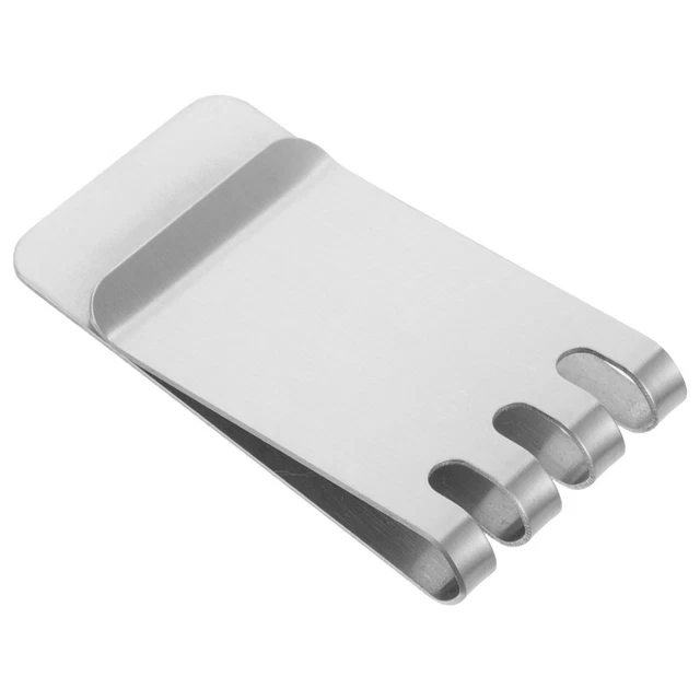 Pince à Billets S.T. Dupont En Acier – Money Clip New Steel – Argenté – Neuf Sans étiquette