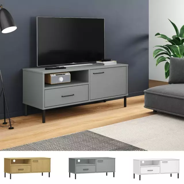 Mueble de TV Armario Auxiliar Consola Aparador Salón Madera Maciza Pino vidaXL