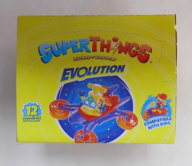SUPERTHINGS RIVALS OF Kaboom Evolution Superjets Box of 6 characters £ ...