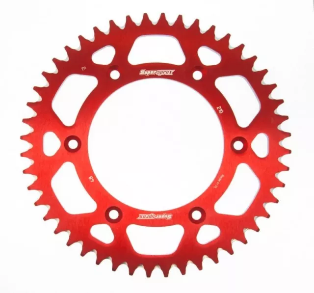 Supersprox Aluminium 520 Rear Sprocket RAL-210:48-RED Honda