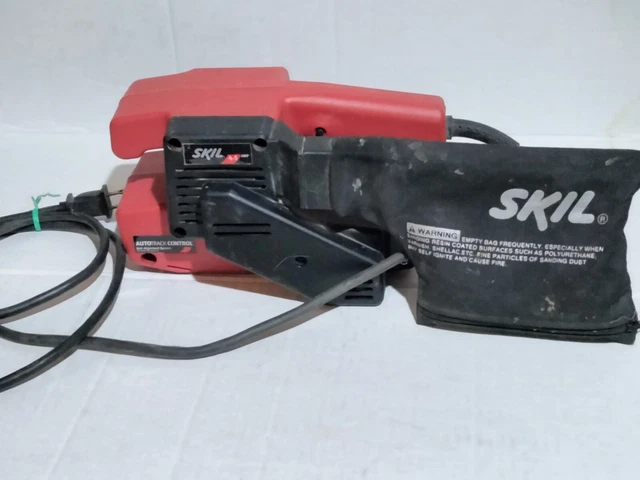 Skill 7313 Belt Sander, 4.5 Amps, 3"X18" Belt, Trigger Lock, Auto Track Belt EUC