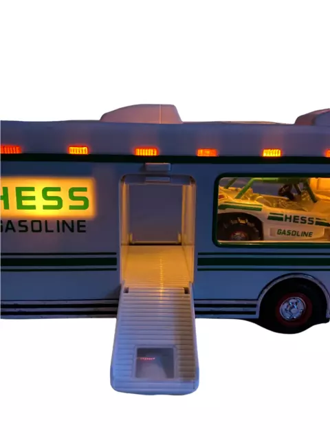 1998 Hess Recreational Van Lights Up Dune Buggy 2 Storage Spots
