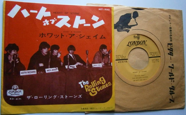 THE ROLLING STONES: HEART OF STONE (London) 1964 Japanese Issue 7 