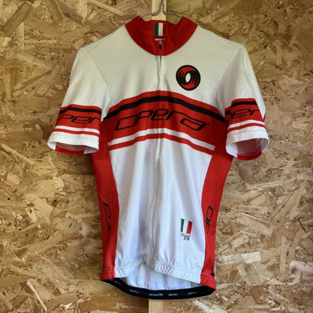 Castelli Cycling Jersey Size M .