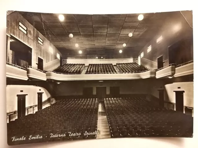 Finale Emilia (Modena). Interno Teatro Spinelli.