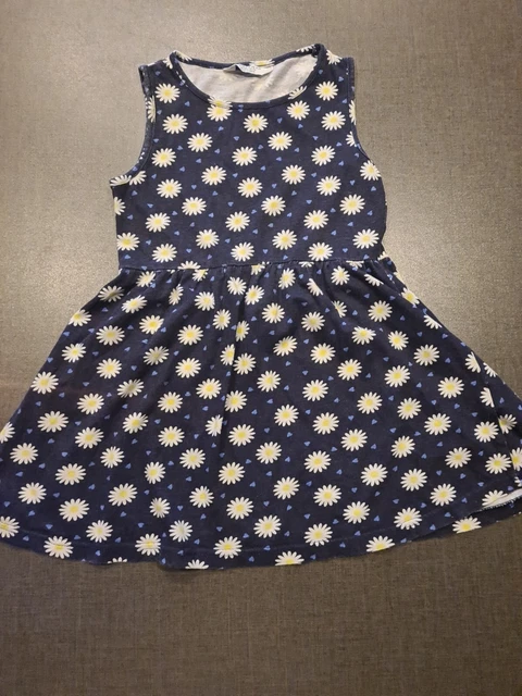 Girls 5-6 Years floral ditsy summer beach vest Dress spanish cute clothes next d