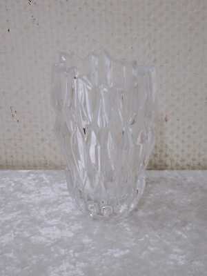 Bleu UM Kiurfb Design Vase en Verre Vintage Um 1970-26,5 CM 
