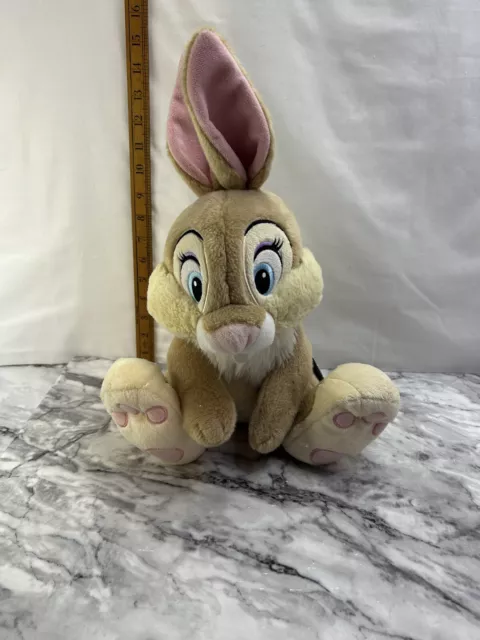 Disney Store Authentic Thumper Girl Miss Bunny Rabbit Plush Bambi Super Soft 14"
