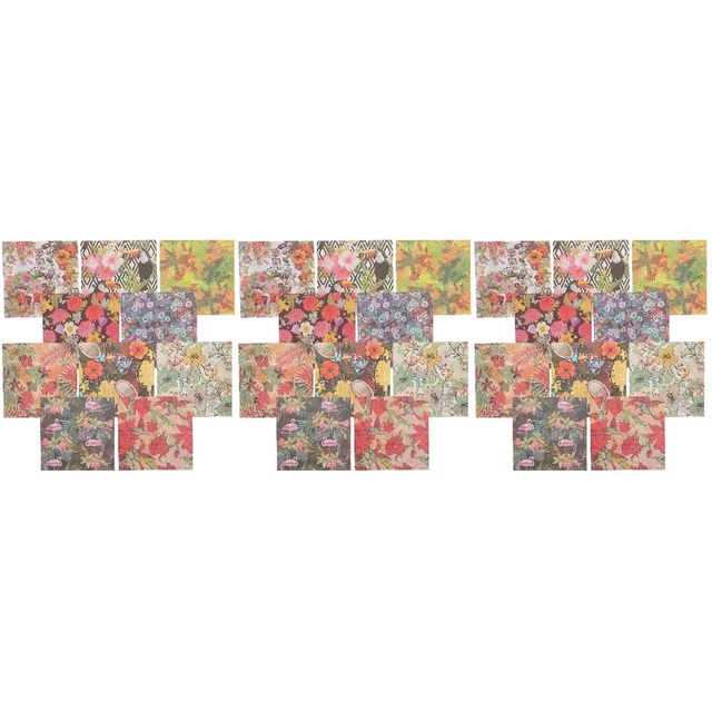 6 Sets Diy Doppelseitige Origami Papier Origami Papiere Origami Papier 12
