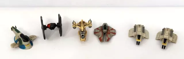 Lote de colección de 6 micro máquinas Star Wars mini naves de plástico lfl c082a China