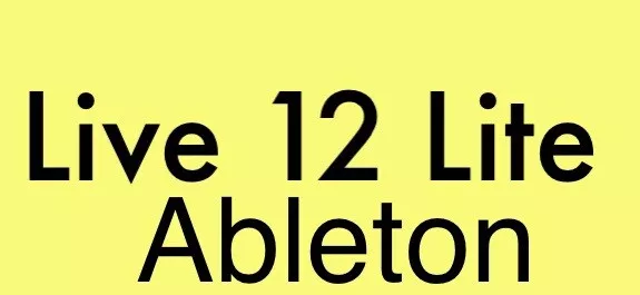 Ableton live 12 Lite Lizenz