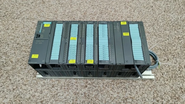 ✅SIEMENS PLC S7-300 CPU 313C with IO & Stepper Modules🔥Fast DHL/EMS Shipping🔥✅