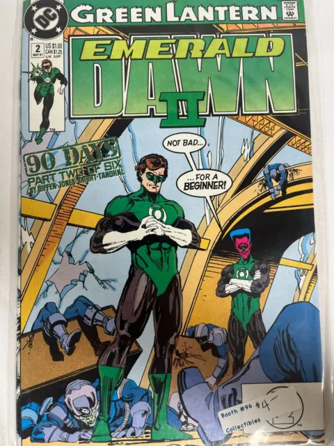 DC Green Lantern Emerald Dawn Pt.2 1991 Vintage/Collectible Comic Book