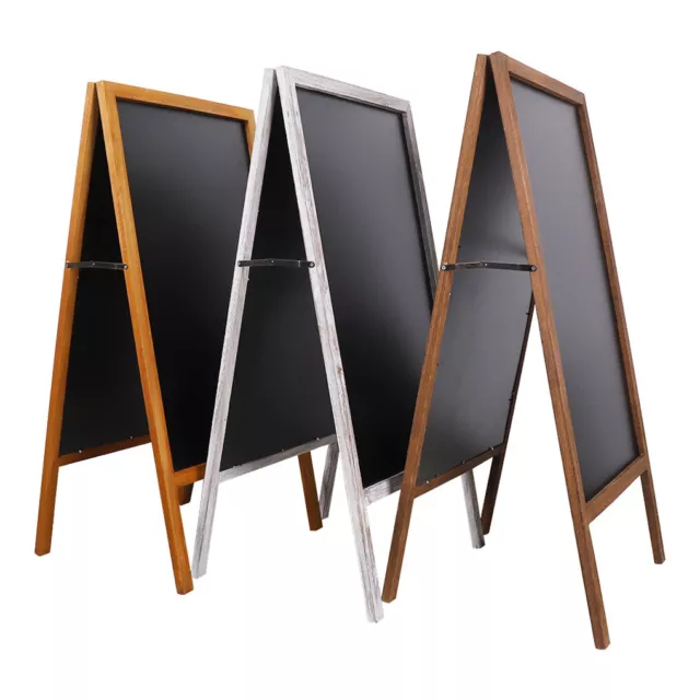 100x50cm Jumbo Chalkboard A Frame Blackboard with Wiping Cloth for Business Sign