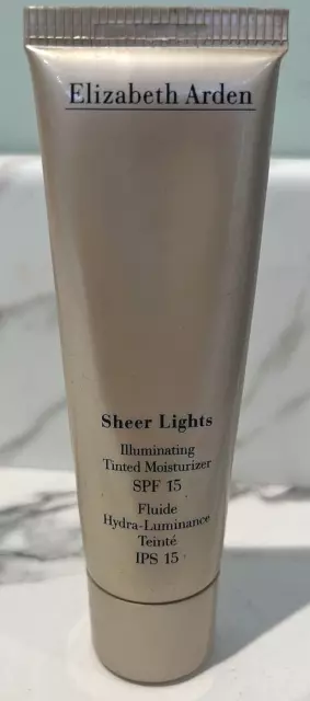 Elizabeth Arden SHEER LIGHTS ILLUMINATING Tinted Moisturizer SPF15 ~ 03 Medium