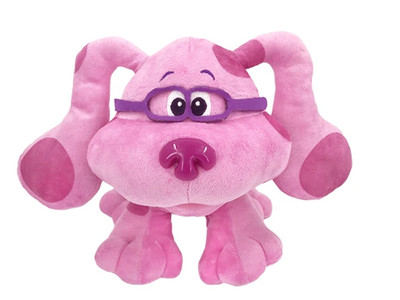 NICKELODEON BLUE'S CLUE'S Blues Clues Magenta & and you Plush Soft ...