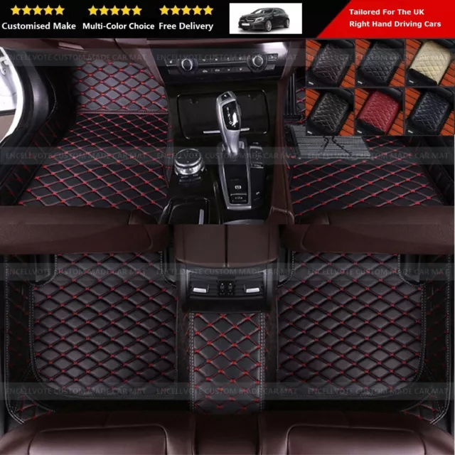 Tailored 3D Car Floor Mats Set with Anti-Slip Pad Fit Mercedes A Class W176 W169