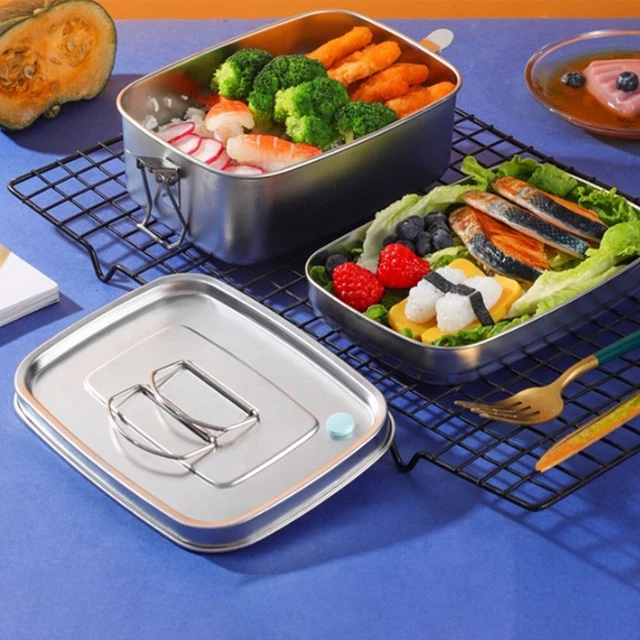 1100/1500 ml caja de almuerzo bento tazón cocina a prueba de fugas organización protable