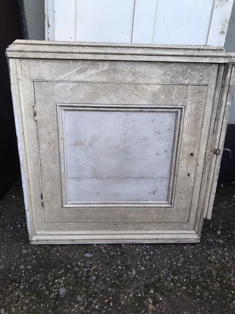 Victorian Single Built In Cupboard Door And Frame Restoration