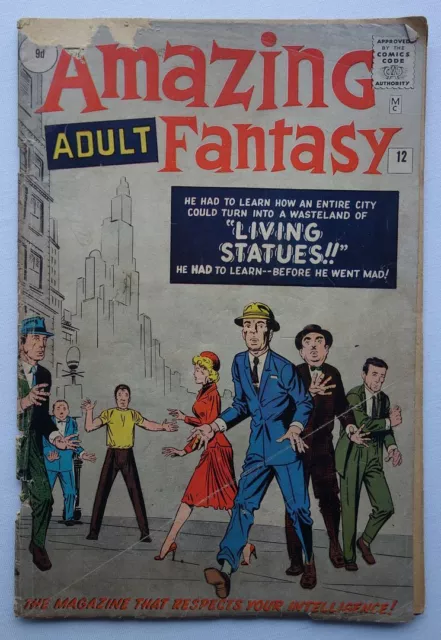 Amazing Adult Fantasy comic #12 - May 1962 Atlas FR