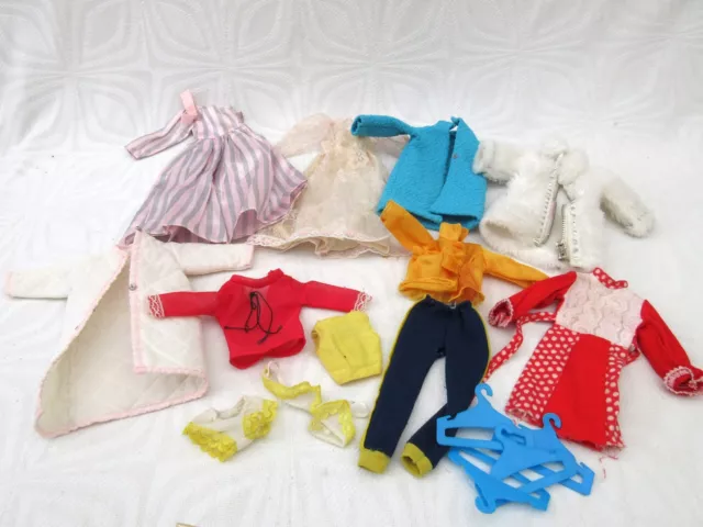 Vintage Sindy Barbie 9 - 11 Inch Teenage Dolls Clothing Job Lot 70s 80s