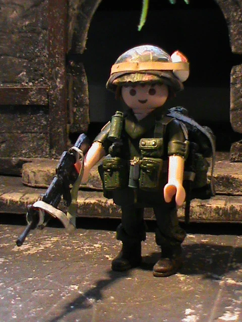 PLAYMOBIL CUSTOM GENERAL DE DIVISION (US 1961-1965) REF-0012