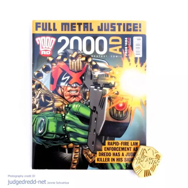 2000AD Prog 1684 Judge Dredd UK Comic Book. Very Good to Excellent (lot 4887