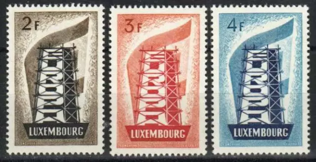 Luxembourg Stamp 318-320  - 56 Europa