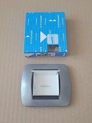 Arnould plaque ARNOULD 20620 living BTICINO laque Enjoliveur en Métal BLEU FONCE 20.0 GR 